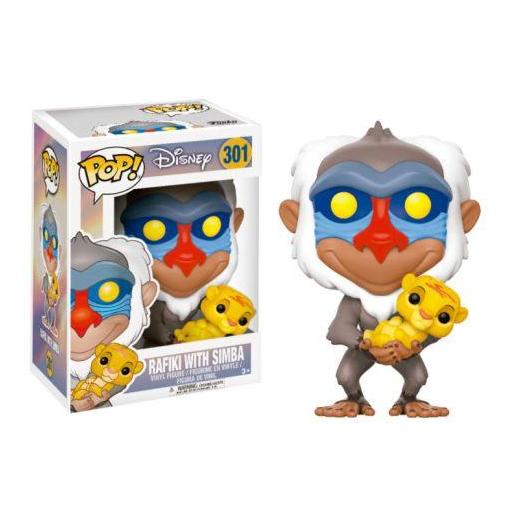 Funko pop 301 Rafiki with Simba de Disney