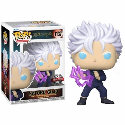 Funko pop 1137 Satoru Gojo exclusivo de Jujutsu Kaisen