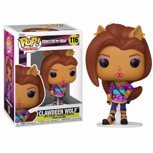 Funko pop 116 Clawdeen Wolf de Monster HIg