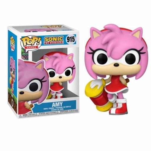Funko pop 915 Amy Rose de Sonic the Hedgehog