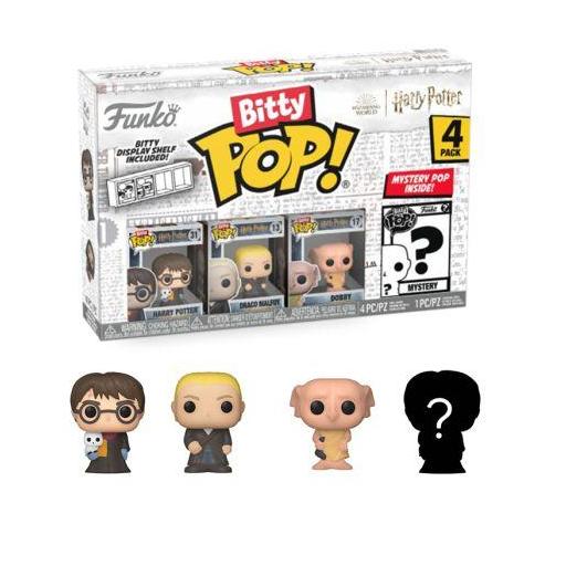 Funko pop bitty pack 4 Harry Potter. Harry, Draco, Dobby