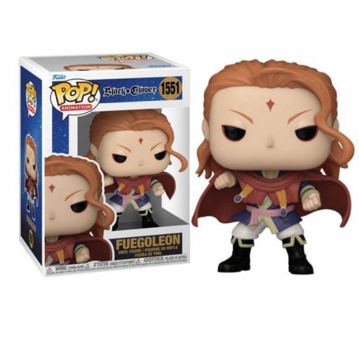 Funko pop 1551 Fuegoleon de Black Clover