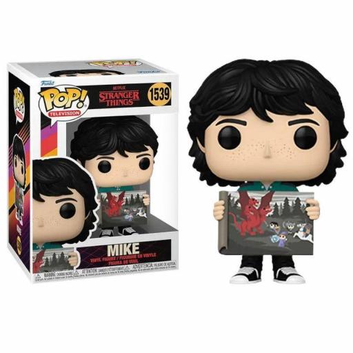 Funko pop 1539 Mike w/Will's Painting de Stranger Things