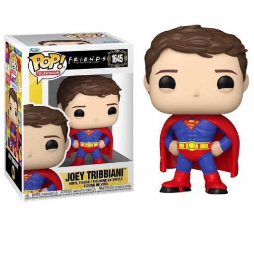 Funko pop 1645 Joey Tribbiani disfrazado de superman de Friends