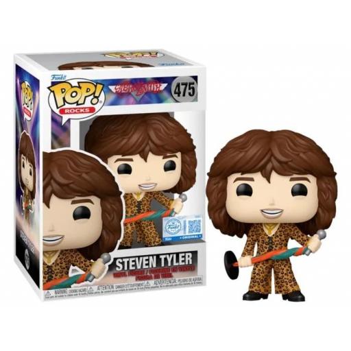 Funko pop 475 Steven Tyler (Leopard Outfit) Exclusive Edition de Aerosmith