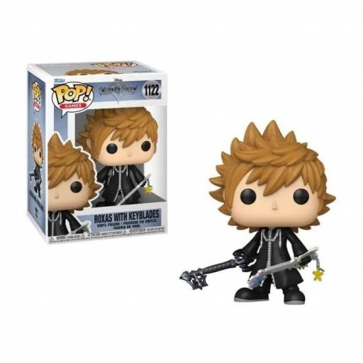Funko pop 1122 Roxas with Keyblades de Kingdom Hearts