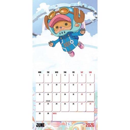 Calendario de pared de 12 meses de One piece de 2026 [2]