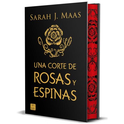 Una corte de rosas y espinas, Saraah J. Maas   Edición exclusiva bordo pintado [0]