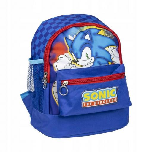 Mochila pequeña guarderia de Sonic