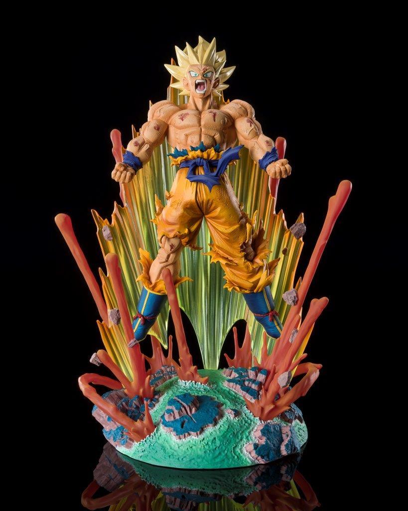 Figura super Saiyan son Goku  27cm de Dragon Ball Z
