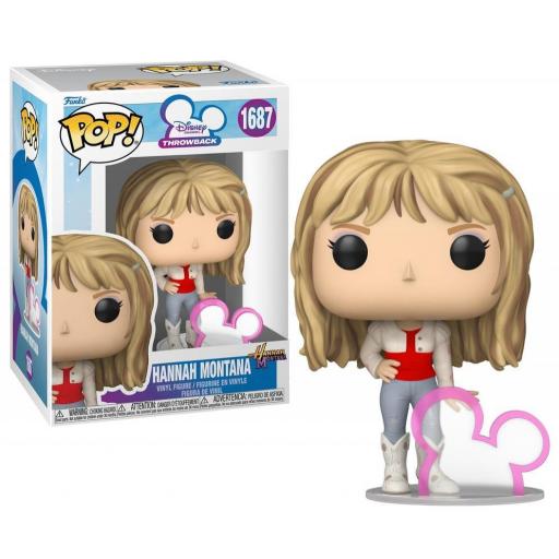 Funko pop 1687 Hannah Montana de Disney channel