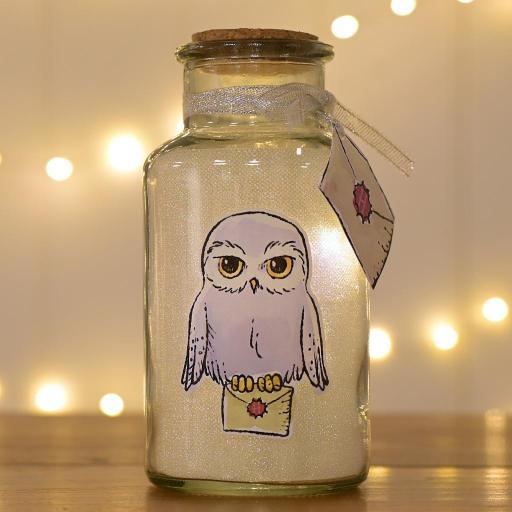 Botella iluminación de Harry Potter
