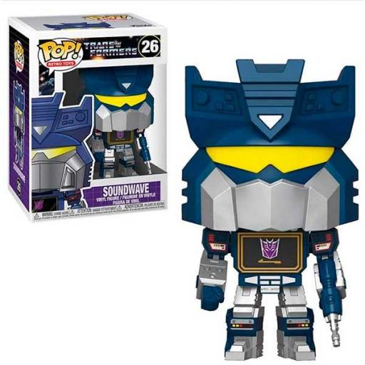 funko pop 26 Soundwave de Transformers