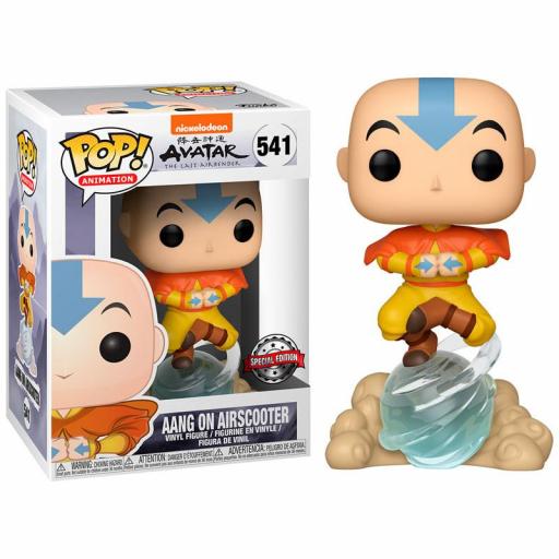 FUNKO POP AVATAR AANG ON AIR BUBBLE EXCLUSIVE