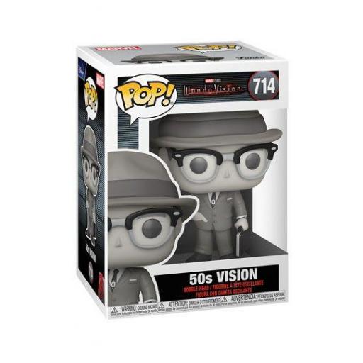 Funko pop 714 de Vision (50s) de la serie WandaVisión