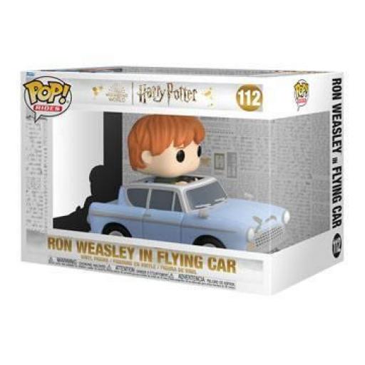 Funko pop 112 Ron Weasley con coche volador