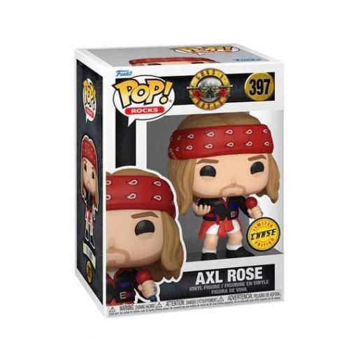 Funko pop 397 Axel Rose Chase ( 1992 ) de Guns N´Roses 