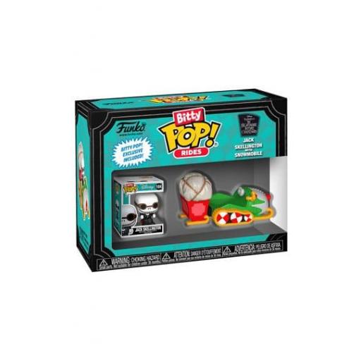 Bitty pop moment de Jack Skellington con coche en Pesadilla antes de navidad