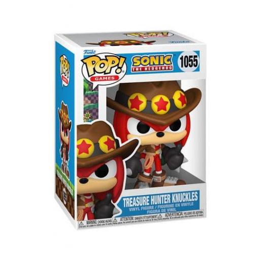 Funko pop 1055 Treasure Hunter Knuckles de Sonic 