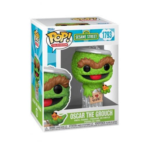 Funko pop 1793 Oscar the Grouch de Barrio sesamo