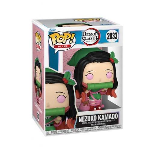 Funko pop 2022 Nezuko Kamado de navidad de Demon Slayer
