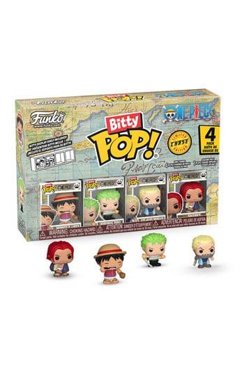 Funko pop bitty pack 4  One piece