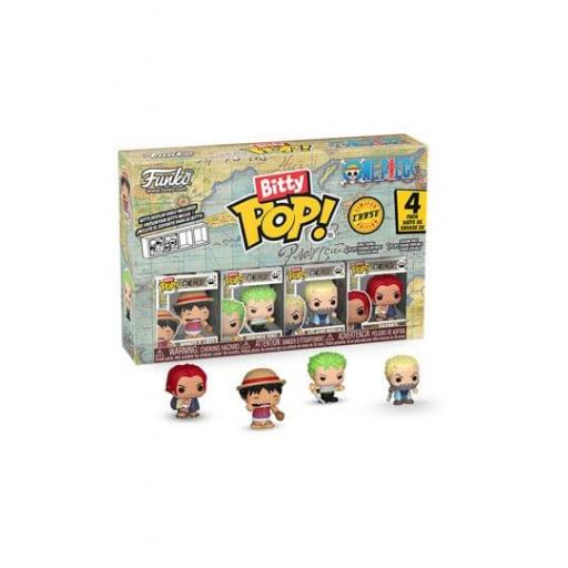 Funko pop bitty pack 4  One piece
