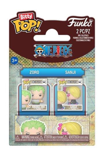 Funko pop bitty pack de 2 Zoro & Sanji de One piece
