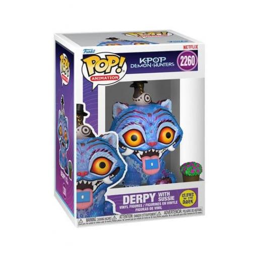 Funko pop 2260 Derpy with Sussie glow de Kpop Demon Hunters