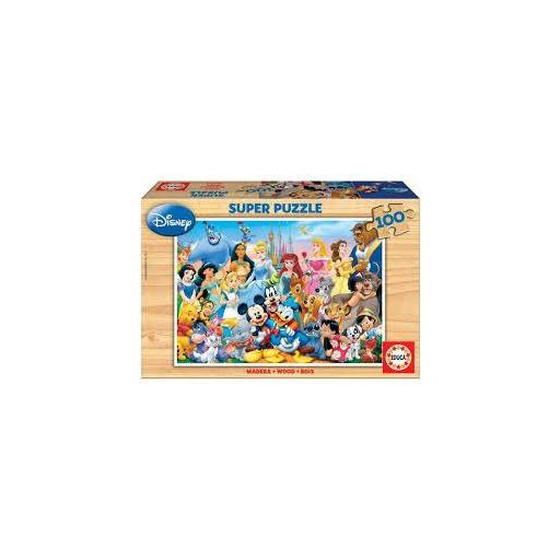 Puzzle del mundo Disney de 100 piezas