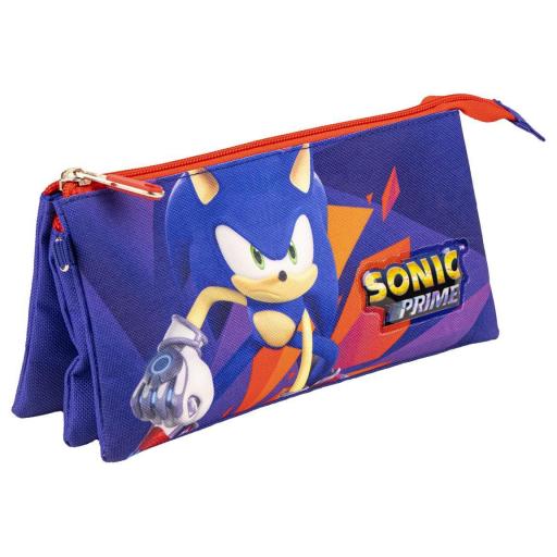 Estuche triple de Sonic