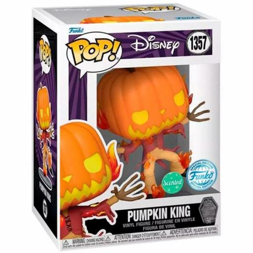 Funko pop 1357 Pumpkin king de Pesadilla antes de navidad