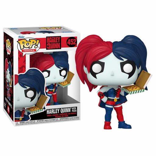 Funko pop 452 Harley Quinn with pizza