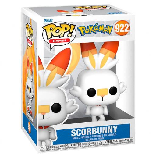 Funko pop 922 Scorbunny de Pokemon