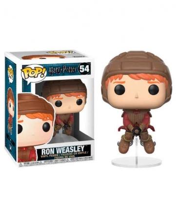 Figura pop 54 Ron Weasley en escoba Harry Potter 