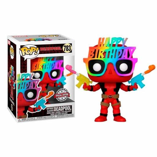 Funko pop 783 Deadpool Feliz cunpleaños exclusivo