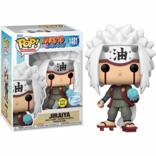Funko pop 1481 Jiraiya (Exclusivo glows) de Naruto