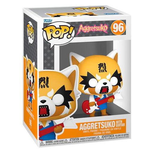 Funko pop 96 Sansiro Aggretsuko con guitarra 