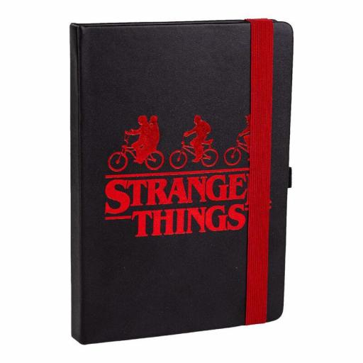 Cuaderno polipiel de Stranger things 