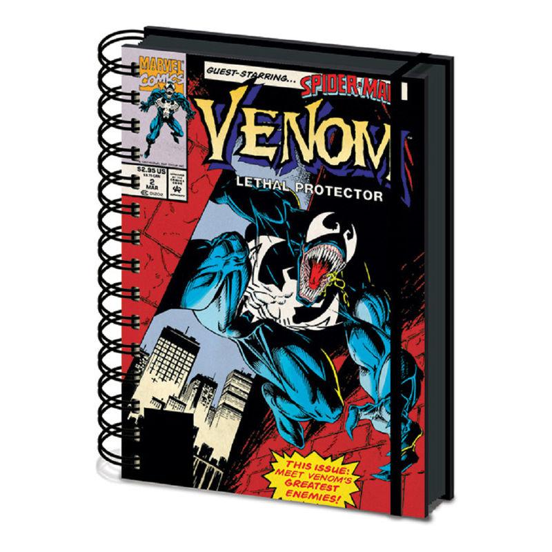 Cuaderno A5 Venom Lethal Protector
