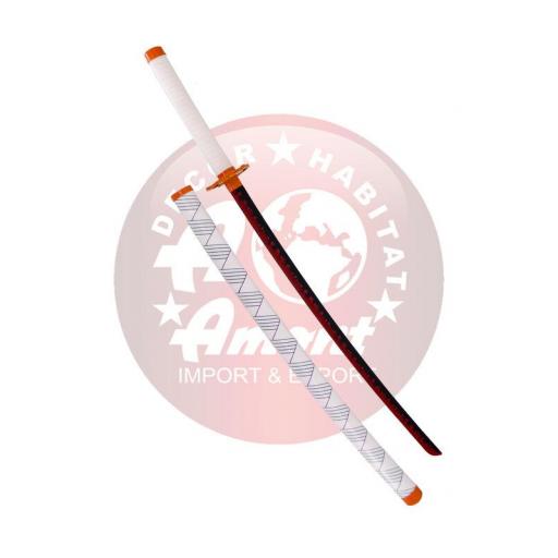 Katana de acero Rengoku Kyoujurou Demon Slayer 101 cm [2]