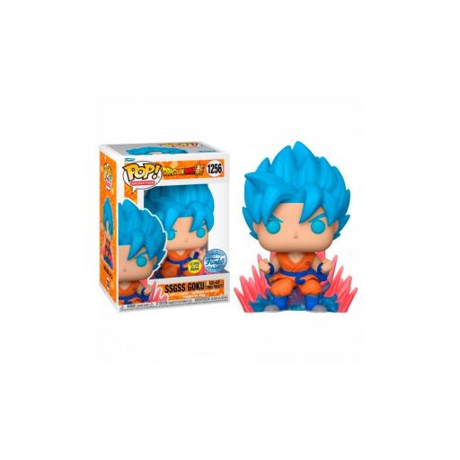 Funko pop 1256 SSGSS Goku de Dragon ball super