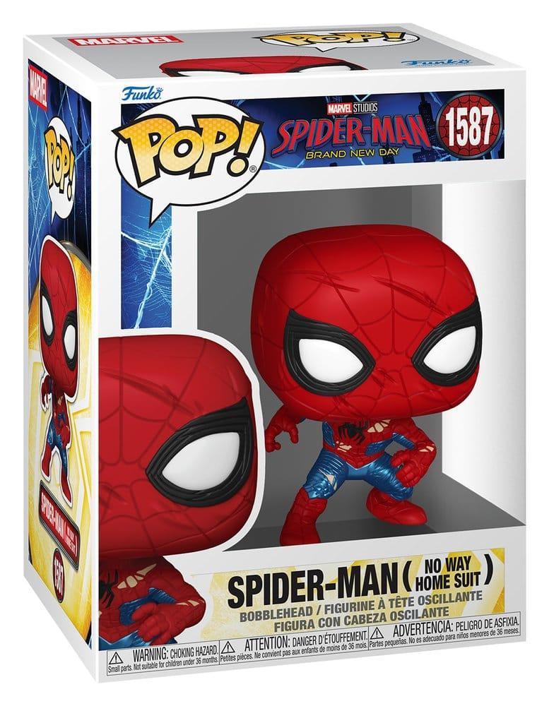 Funko pop 1587 Spider-Man (No Way Home Suit) en Spider-Man: Brand New Day