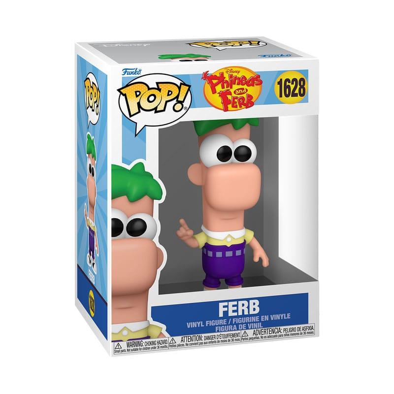 Funko pop 1628 Ferb de Phineas and Ferb