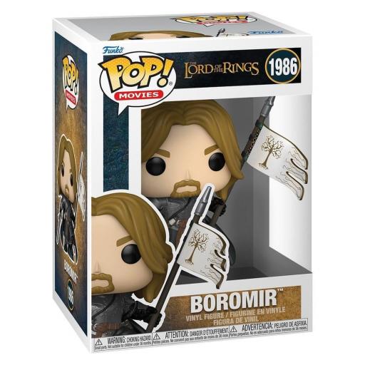 Funko pop 1986 Boromir de El señor de los anillos