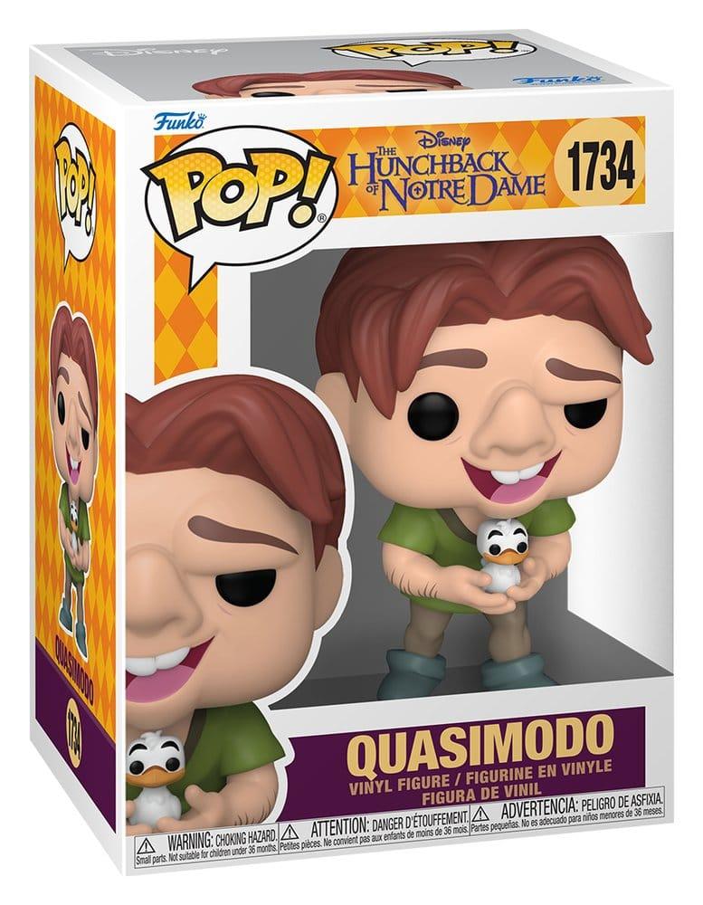 Funko pop 1734 Quasimodo with Bird de El Jorobado de Notre dame de Disney