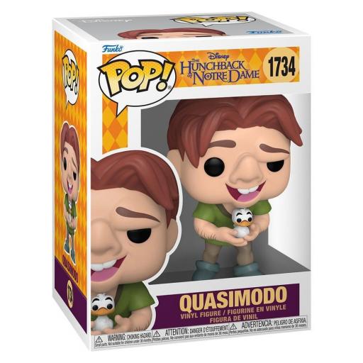 Funko pop 1734 Quasimodo with Bird de El Jorobado de Notre dame de Disney [0]