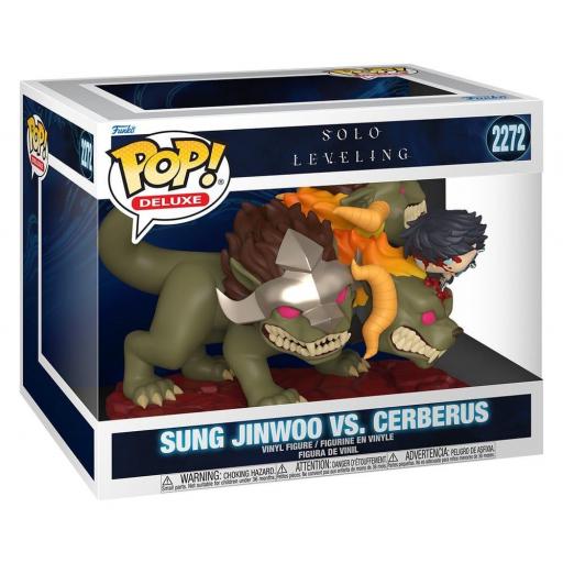 Funko pop 2272 Jinwoo Vs Cerberus de Solo Leveling