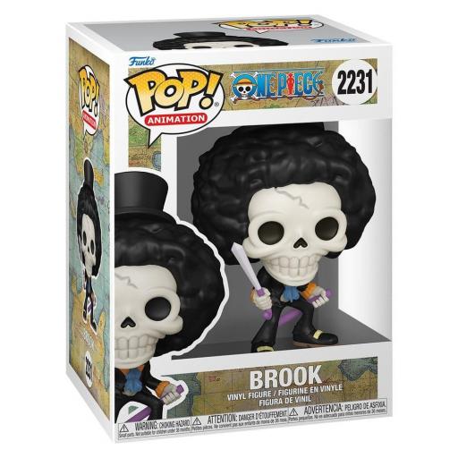Funko pop 2232 Brook (Refresh) de la serie  de One piece