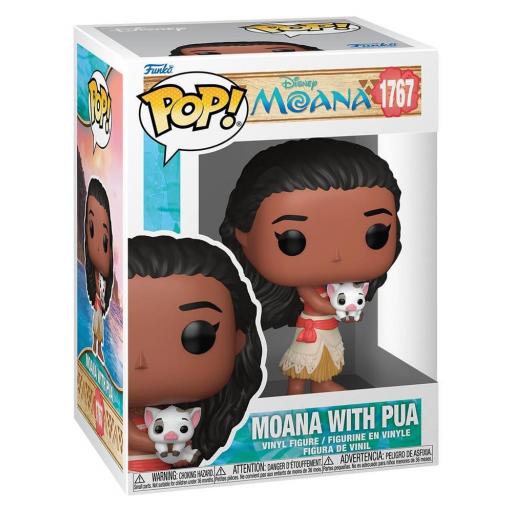 Funko pop 1767 Moana w/Pua  Moana  de Disney [0]